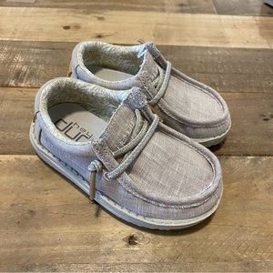 IOB Hey Dude Wally Toddler Boys Beige US K 7